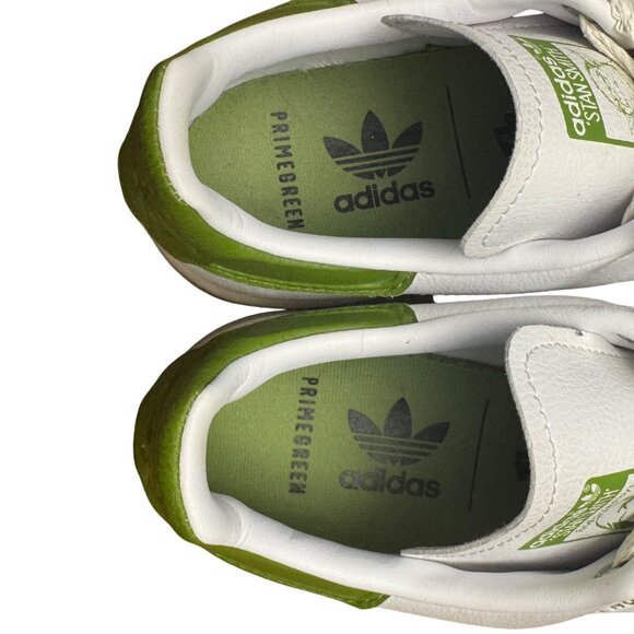 Adidas Stan Smith Yoda Primegreen White Green Sneakers Mens 8.5 Lace-Up - Picture 5 of 16